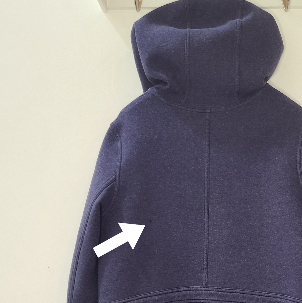 Lululemon Urban Horizons Reversible Cinch Waist Jacket in Navy Blue Sz Small - Picture 16 of 16